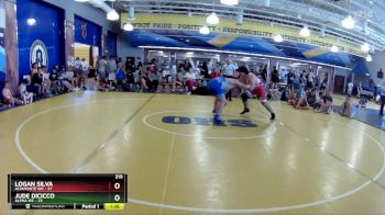 215 lbs Round 1 (8 Team) - Jude DiCicco, Alpha WC vs Logan Silva, Altamonte WC