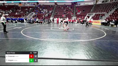 172 lbs Semifinal - Justin Cosover, Easton vs Talan Hogan, Pennridge