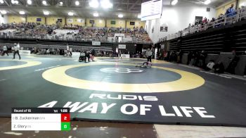 132 lbs Round Of 16 - Ben Zuckerman, Green Farms Academy vs Zac Glory, Gilman School