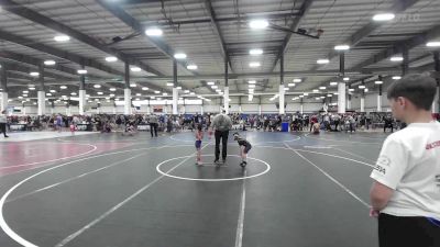 43 lbs Consi Of 8 #2 - Ezekiel Pina, Way Out West vs Titus Bristow, Prescott Valley Bighorns
