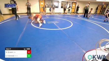 120 lbs Rr Rnd 1 - Noah Groom, Claremore Wrestling Club vs Briar Trammel, Hulbert