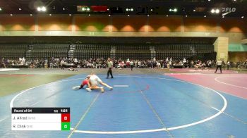 165 lbs Round Of 64 - Jax Allred, Grantsville vs Ryan Clink, Chico