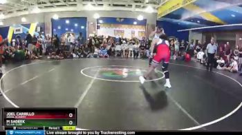 182 lbs Champ. Round 1 - Joel Carrillo, Doral Academy vs M Sadeek, S.C.A.R. Club