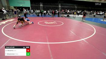 120 lbs Consi Of 8 #2 - Dominic Bozanic, Gilroy vs Thomas Blackmon, Ponderosa