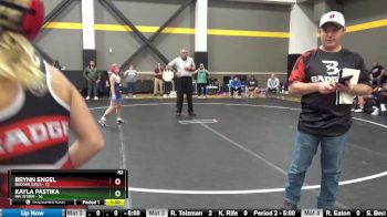 82 lbs Round 1 (4 Team) - Alexa Thomas, Badger Girls vs Alleena Johnson, MN Storm