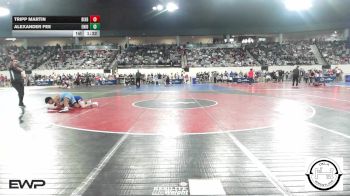 113 lbs Quarterfinal - Tripp Martin, Bixby vs Alexander Fee, Enid Junior High