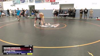 175 lbs Quarterfinal - Gunnar Fitka, Bethel Freestyle Wrestling Club vs Richard Didrickson, Baranof Bruins Wrestling Club