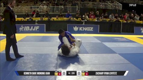 Zachary Ryan Levitetz vs Kenneth Dave Monong Juan 2025 Pan Jiu Jitsu IBJJF Championship