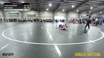 89 lbs Consi Of 16 #1 - Tyson Dickerson, Blue Devil Wrestling vs Troy Baker, American Dream Wrestling Club