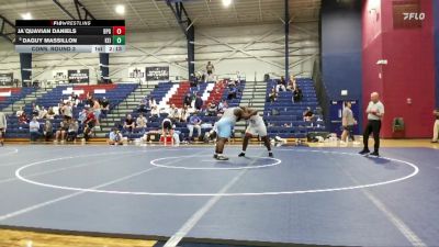 285 lbs Cons. Round 3 - Ja`Quavian Daniels, Brewton-Parker (ga) vs Daguy Massillon, Keiser University