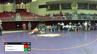 182 lbs Round 5 (8 Team) - Jaeden Thompson, Norfolk vs Jason Desbien, Smith Center