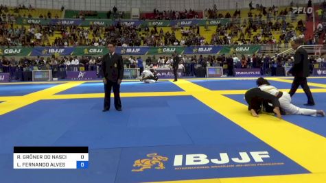 RAFAEL GRÔNER DO NASCIMENTO vs LUIZ FERNANDO ALVES DE SOUZA 2023 Brasileiro Jiu-Jitsu IBJJF