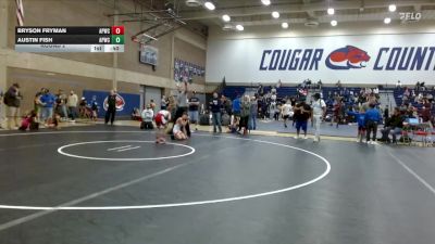 71-78 lbs Round 2 - Austin Fish, All- Phase Wrestling Club vs Bryson Fryman, All- Phase Wrestling Club