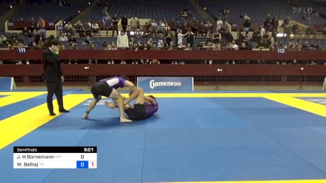 Jacob H Bornemann vs Malik Belhaj 2024 Pan IBJJF Jiu-Jitsu No-Gi Championship
