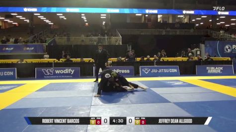 Jeffrey Dean Allgood vs Robert Vincent Barcos 2026 Pan Jiu Jitsu IBJJF Championship