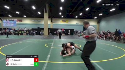 149 lbs Round Of 64 - Andrew Brevot, Rensselaer Polytechnic vs Carson Hicks, Ohio State WC