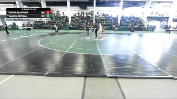 160 lbs Quarterfinal - Janiya Brogan, West Liberty vs Leyna Rumpler, Baldwin Wallace