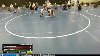 101 lbs Cons. Round 2 - Lexie Rosedale, IA vs Abigail Gindele, MN