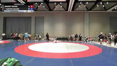 115 lbs Quarters - Bennett Becnel, LA vs Canyon Collins, TN