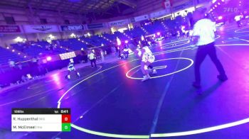 109 lbs Consi Of 8 #1 - Regan Huppenthal, Brighton WC vs Madison McElmeel, Trial's Wrestling Club