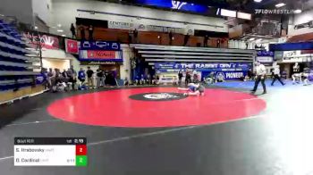 133 lbs Round Of 16 - Sam Hrabovsky, Unattached-Iowa State vs Derrick Cardinal, Unattached-South Dakota State