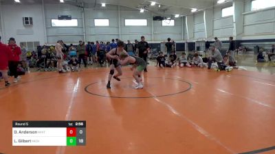 120 lbs Round 5 - Owen Anderson, Whitmore Lake vs Logan Gilbert, Michigan Mayhem