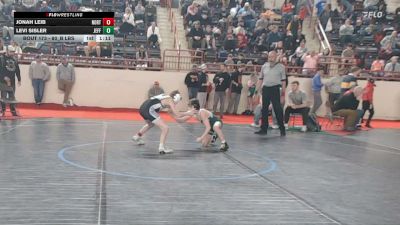 80_B lbs Round Of 32 - Jonah Leib, North Schuylkill vs Levi Sisler, Jefferson Morgan