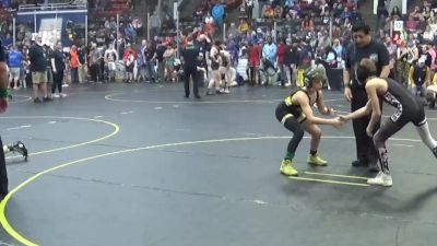 80 lbs Cons. Round 5 - Blake Boatman, Eaton Rapids Youth WC vs Thomas Leahy, Warren Pride WC