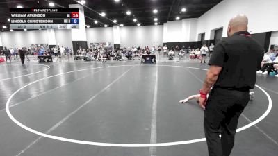 120 lbs William Atkinson, Alabama vs Lincoln Christenson, Minnesota Red