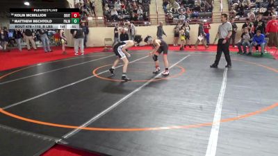 115_B lbs Consi Rd 1 32 #2 - Kolin McMillion, South Western vs Matthew Bechtold, Palmerton