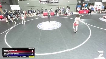 120 lbs Round 4 (16 Team) - Knox Espinoza, LAWA-FR vs Braxden O`Brien, IEWA-FR