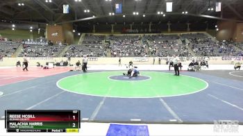 157 lbs Semifinal - Reese McGill, Oldham County vs Malachia Harris, Trinity (Louisville)