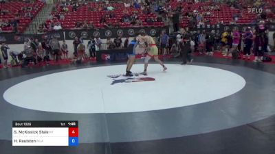 60 kg Rnd Of 64 - Samson McKissick Staley, Pit Crew WC vs Hudson Raulston, Inland Northwest Wrestling Training Center