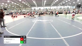 132 lbs Rr Rnd 2 - Seth McClintock, Buffalo Valley Blue vs Kellen Good, Kellam Mat Rats