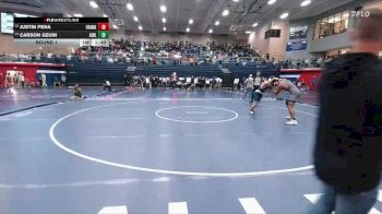 190 lbs Round 1 - Justin Pena, El Paso Franklin vs Carson Geuin, Airline