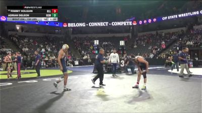 150 lbs Round Of 32 - Tommy Holguin, Bellarmine (CC) vs Adrian DeLeon, Redwood (CS)