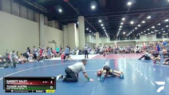 70 lbs Champ Round 1 (16 Team) - Garrett Raley, The Untouchables Black vs Tucker Austin, East TN Bomb Squad