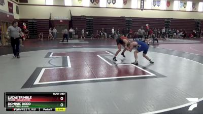 JV-6 lbs 7th Place Match - Lucas Trimble, Prairie, Cedar Rapids vs Dominic Dodd, Clear Creek-Amana