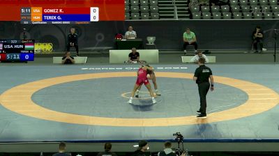 53 kg Qualification - Katie Gomez, USA vs Gerda Terek, HUN
