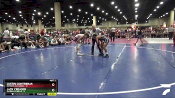 132 lbs Round 1 (32 Team) - Jack Creaser, Florida Pitbulls vs Justin Contreras, Patriots WC Green