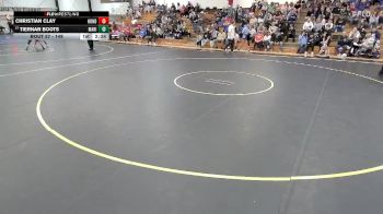 149 lbs Champ. Round 1 - Tiernan Boots, Marian University (IN) vs Christian Clay, Huntingdon