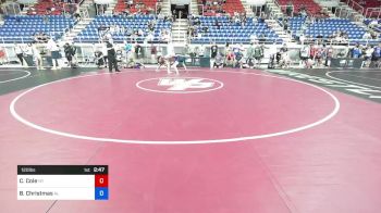 120 lbs Rnd Of 64 - Caleb Cole, New York vs Brodie Christmas, Alabama