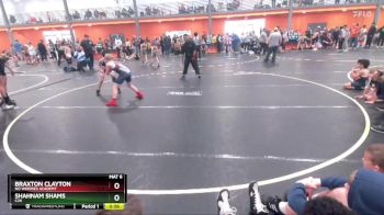 90 lbs Round 2 - Braxton Clayton, No Worries Academy vs Shahnam Shams, C2X