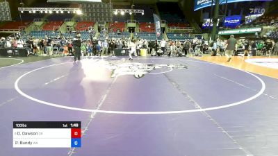 100 lbs Rnd Of 64 - Drew Dawson, OR vs Parker Bundy, WA