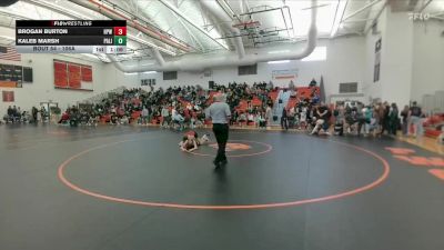 106A Round 2 - Brogan Burton, Huntley Project (Worden) vs Kaleb Marsh, Park (Livingston)/Sweet Grass County (Big Timber)