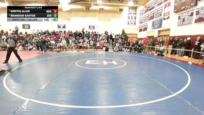 126 lbs Consi Of 8 #2 - Griffin Allen, Masuk vs Brandom Santos, East Haven