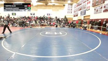 126 lbs Consi Of 8 #2 - Griffin Allen, Masuk vs Brandom Santos, East Haven