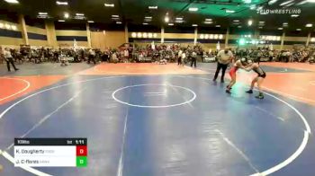 109 lbs Round Of 16 - Kira Dougherty, Rooster Savage vs Jennifer Cisneros-flores, Hawkeye/Speakeasy WC