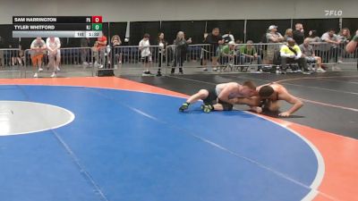 175 lbs Consi Of 16 #1 - Sam Harrington, PA vs Tyler Whitford, NJ