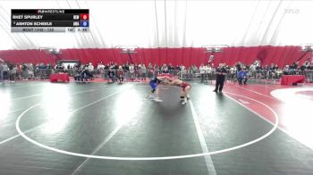 132 lbs Champ. Round 2 - Rhet Spurley, RT Elite Wrestling vs Ashton Scheele, Askren Wrestling Academy